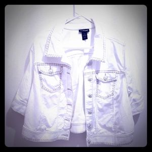 Cato White Denim Jacket